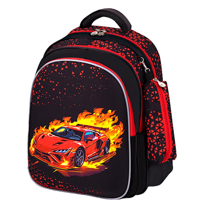 Рюкзак Mind детский Fiery Road 2 отделения пенал Brauberg 273177 1